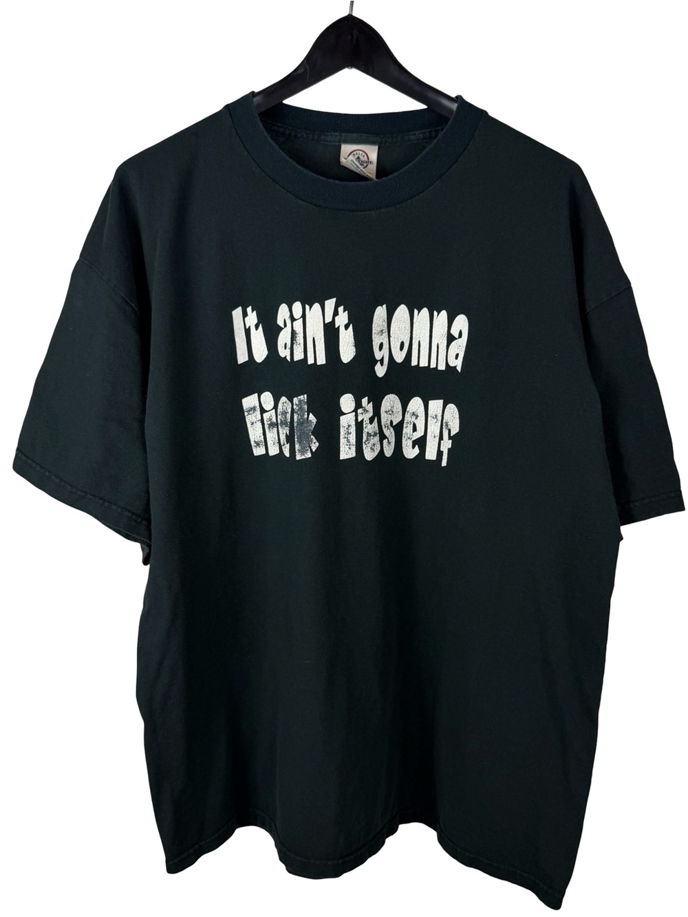 Vintage 2000s It Ain’t Gonna Lick Itself Comedy Parody Graphic Shirt Size 2XL